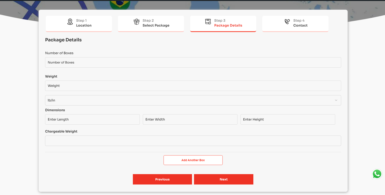 Package Details – Quantifying Your Shipment