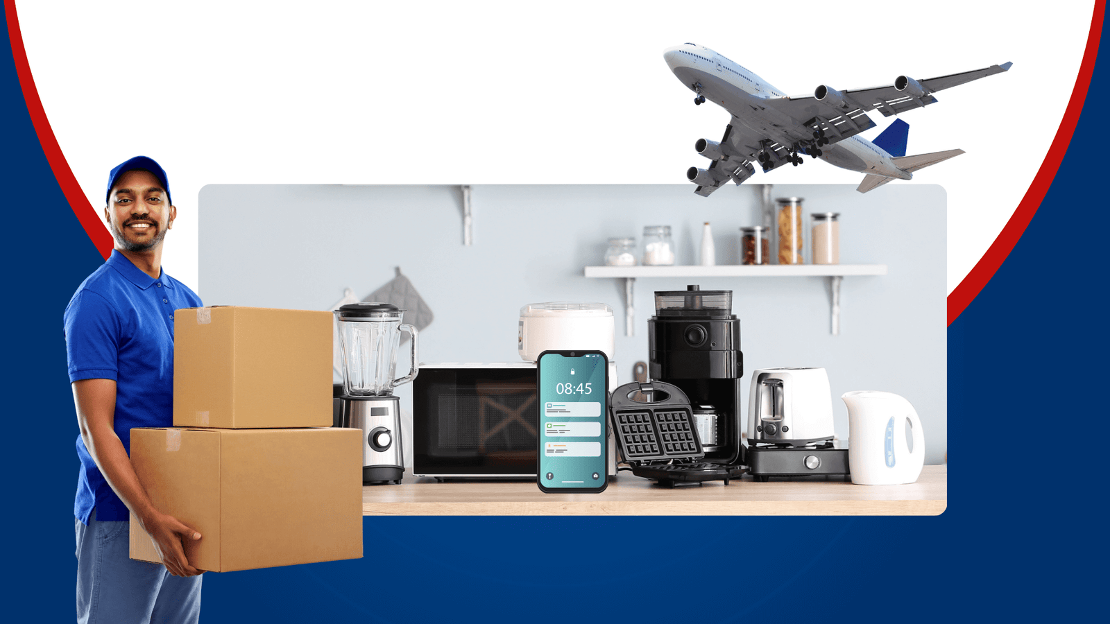 Ship Electronics from USA to India